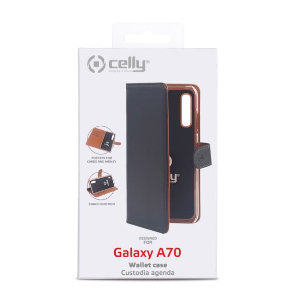 Celly Wallet Case - Samsung Galaxy A70