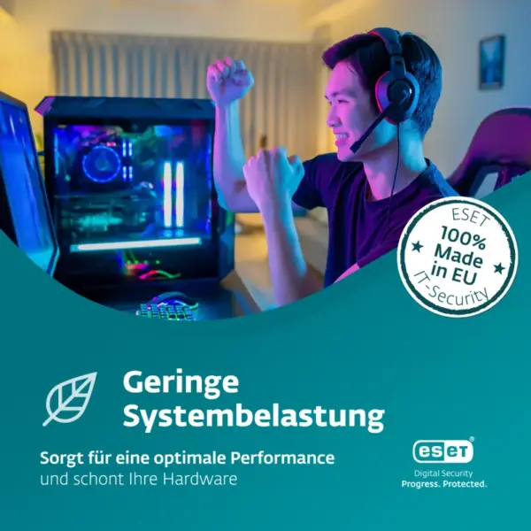 Geringe Systembelastung