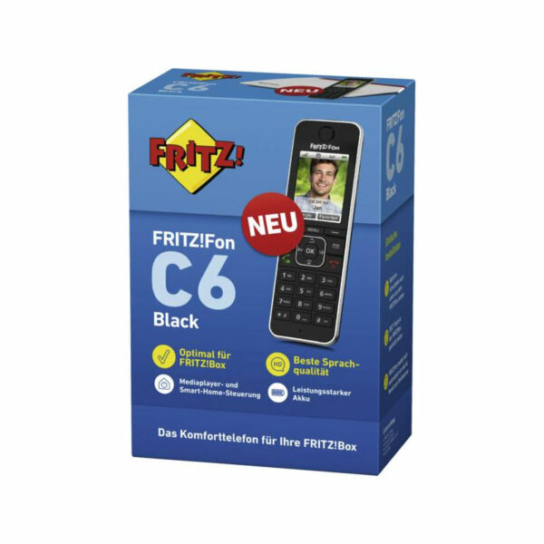 AVM Fritz!Fon C6 Schwarz – Bild 2