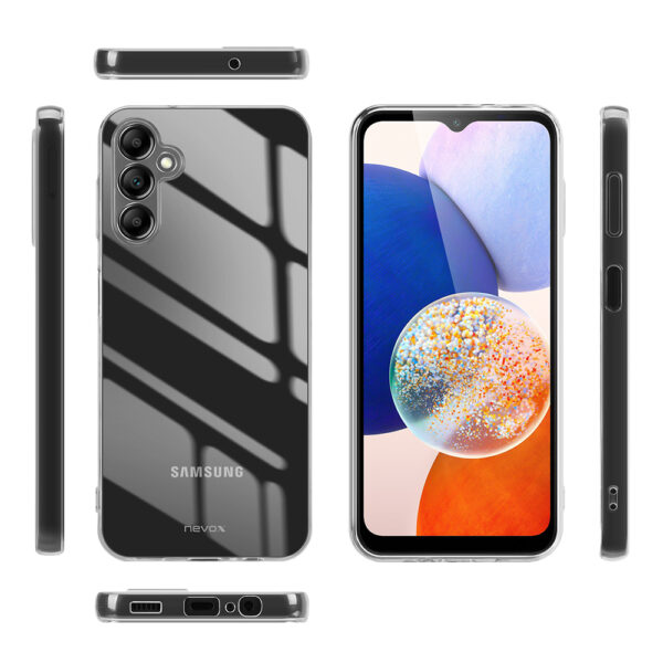 nevox StyleShell Flex - Samsung Galaxy A15 5G / A15 4G transparent – Bild 3
