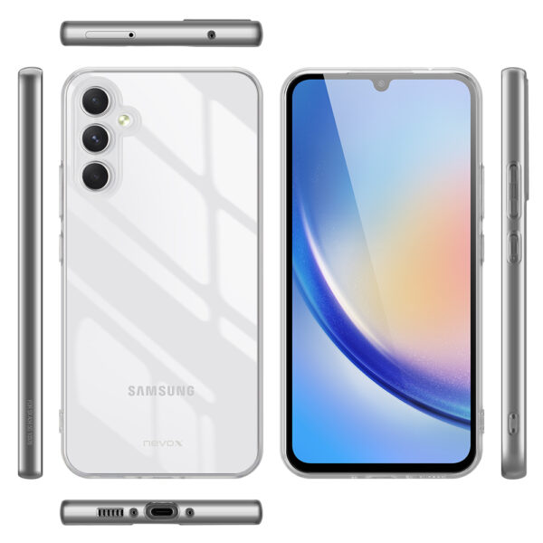 nevox StyleShell Flex - Samsung Galaxy A35 5G transparent – Bild 2